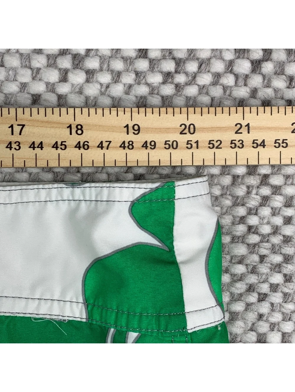Kirra Men's Green and White Floral Board Shorts
